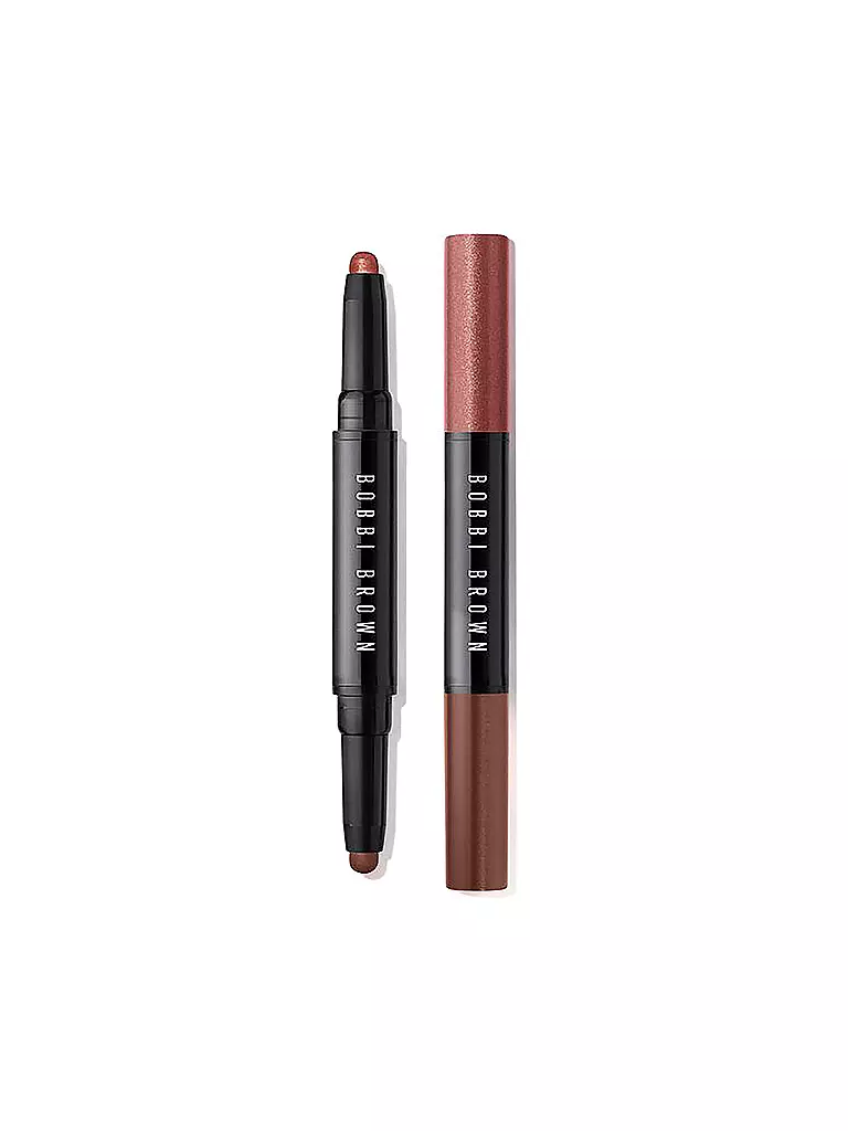 BOBBI BROWN | Lidschatten - Long-Wear Cream Shadow Stick Duo ( 05 Pink / Cinnamon )  | dunkelrot