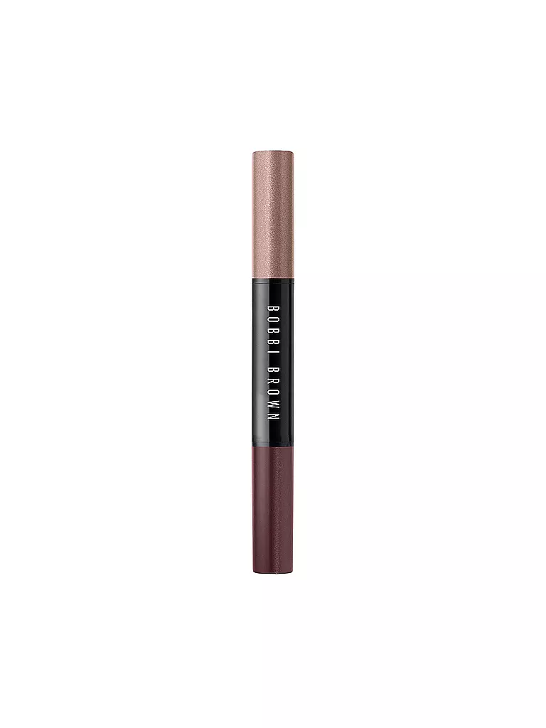 BOBBI BROWN | Lidschatten - Long-Wear Cream Shadow Stick Duo ( 07 Steel / Bare )  | dunkelrot