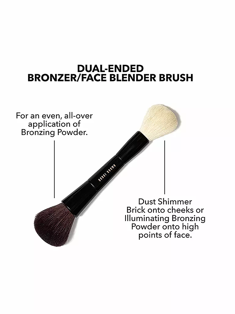 BOBBI BROWN | Pinsel - Dual-Endet Bronzer/Face Blender Brush | transparent