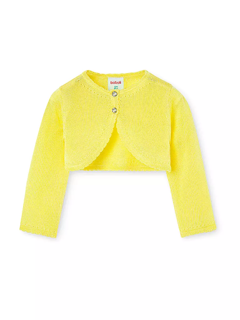 BOBOLI | Mädchen Bolero | gelb