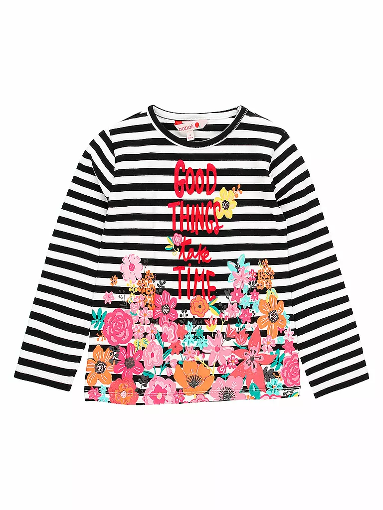 BOBOLI | Mädchen-Langarmshirt | bunt