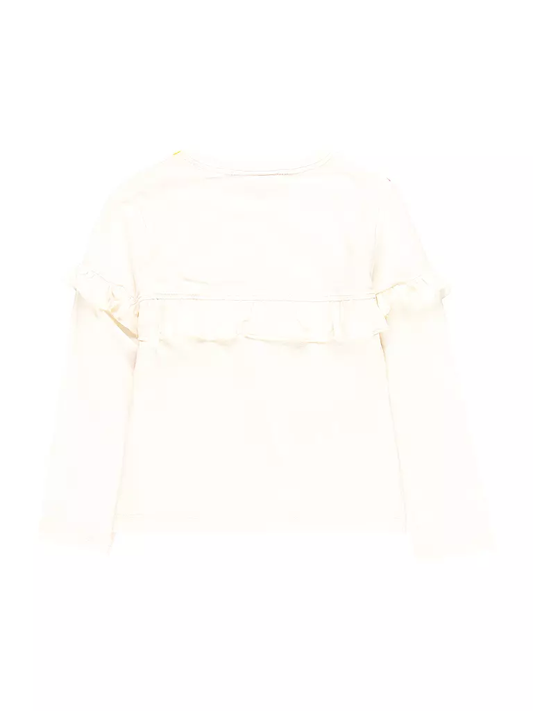 BOBOLI | Mädchen-Langarmshirt | weiß