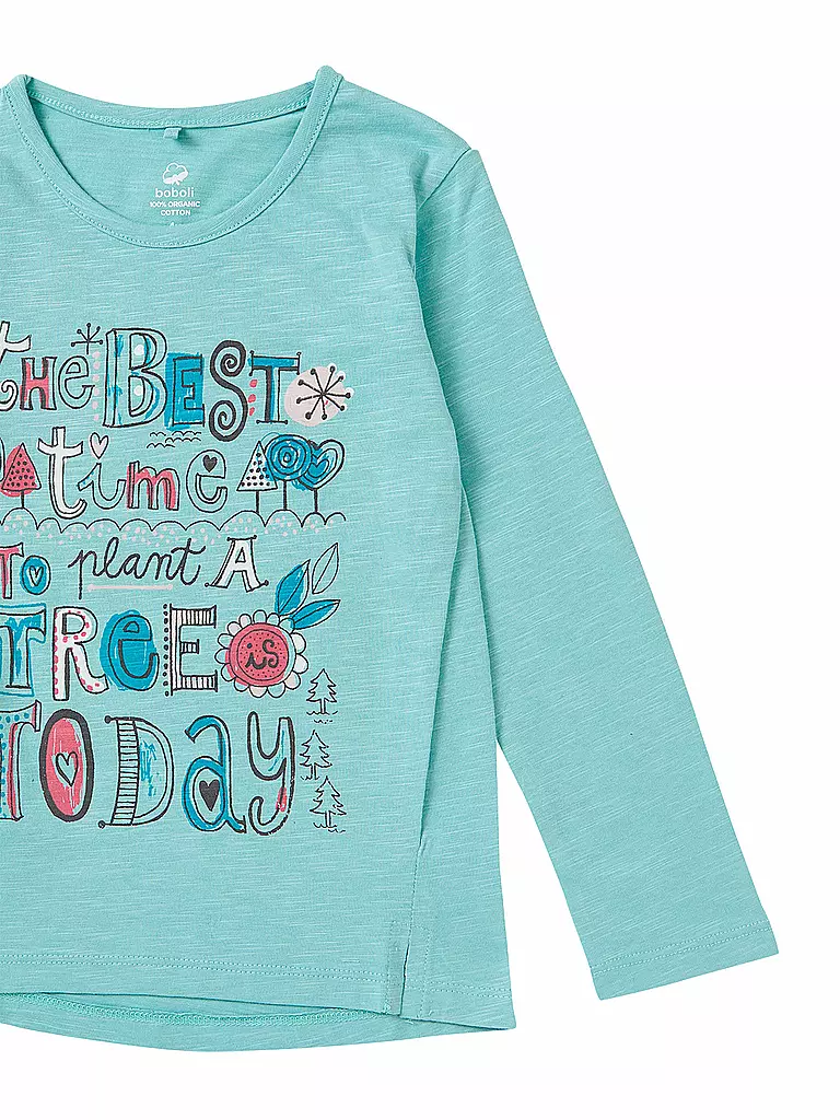 Boboli Baby-Mädchen Langarmshirt - Aus 90% Baumwolle, 10% Elasthan, Weich & Bequem