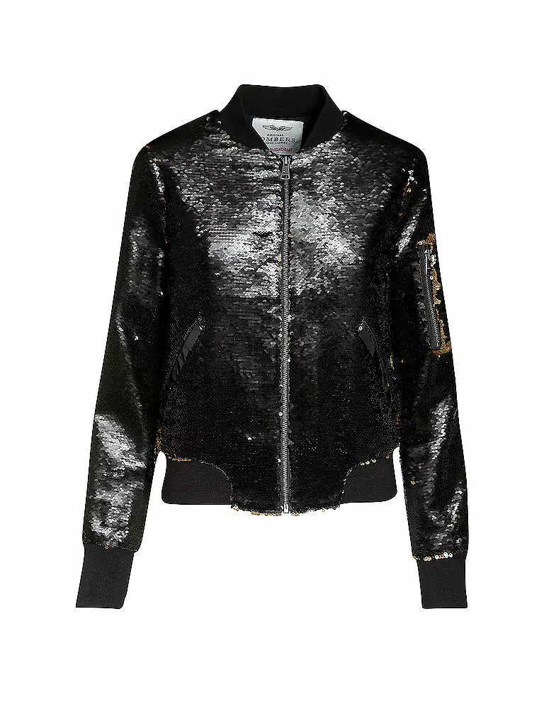 BOMBERS | Blouson mit Zauber-Pailletten | 