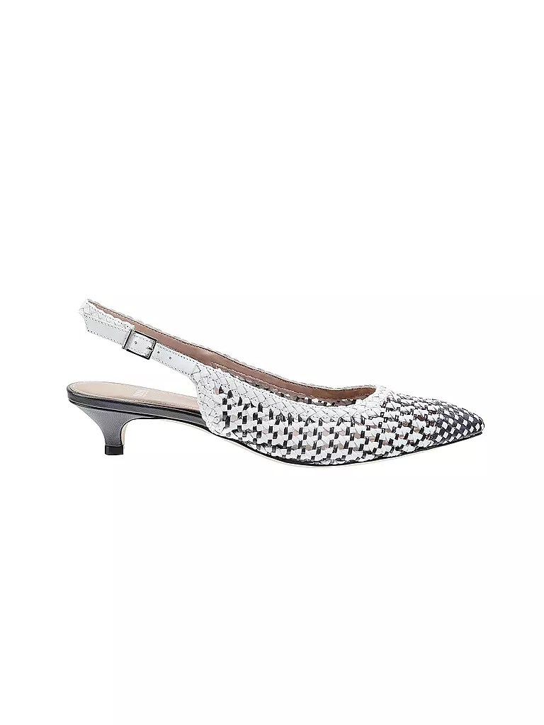 BOSS BUSINESS | Sling-Pumps "Eddie" | weiß