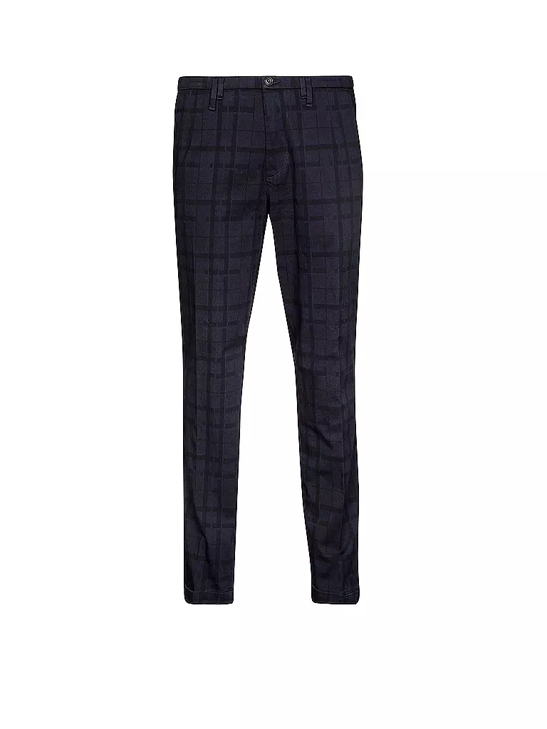 BOSS ORANGE | Chino Regular-Slim-Fit "Silian-W" | blau