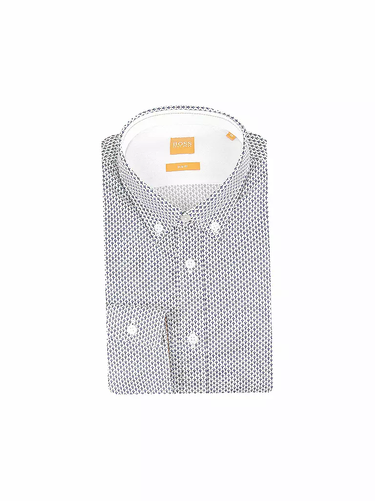 BOSS ORANGE | Hemd Slim-Fit "Edipoe" | blau