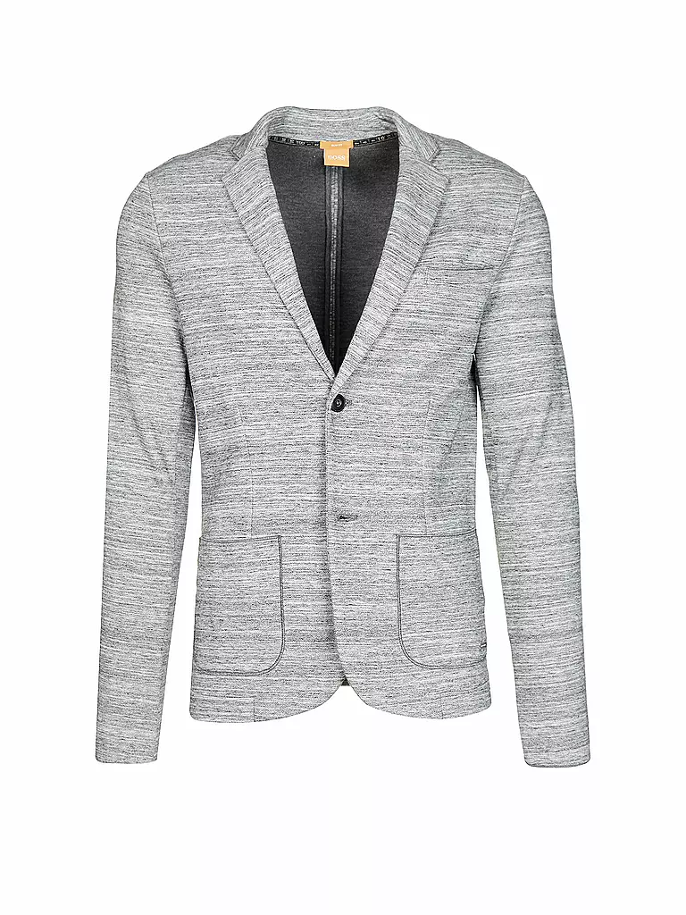 BOSS ORANGE | Jersey-Sakko "Wellford" | grau