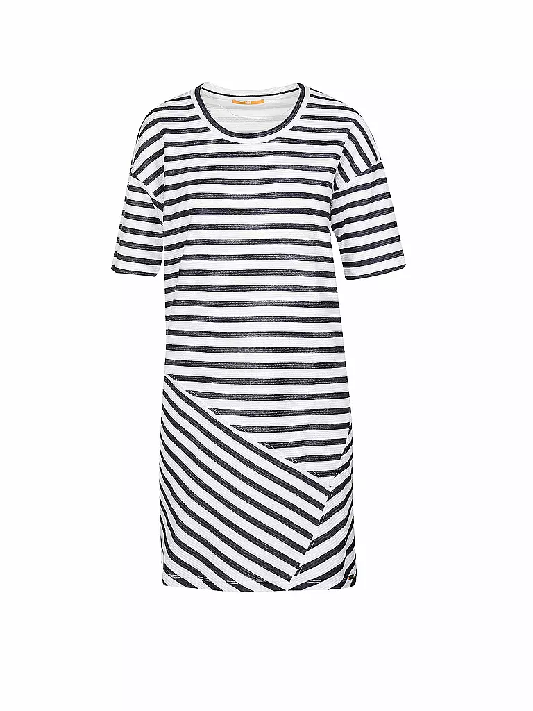 BOSS ORANGE | Kleid "Destripe" | blau