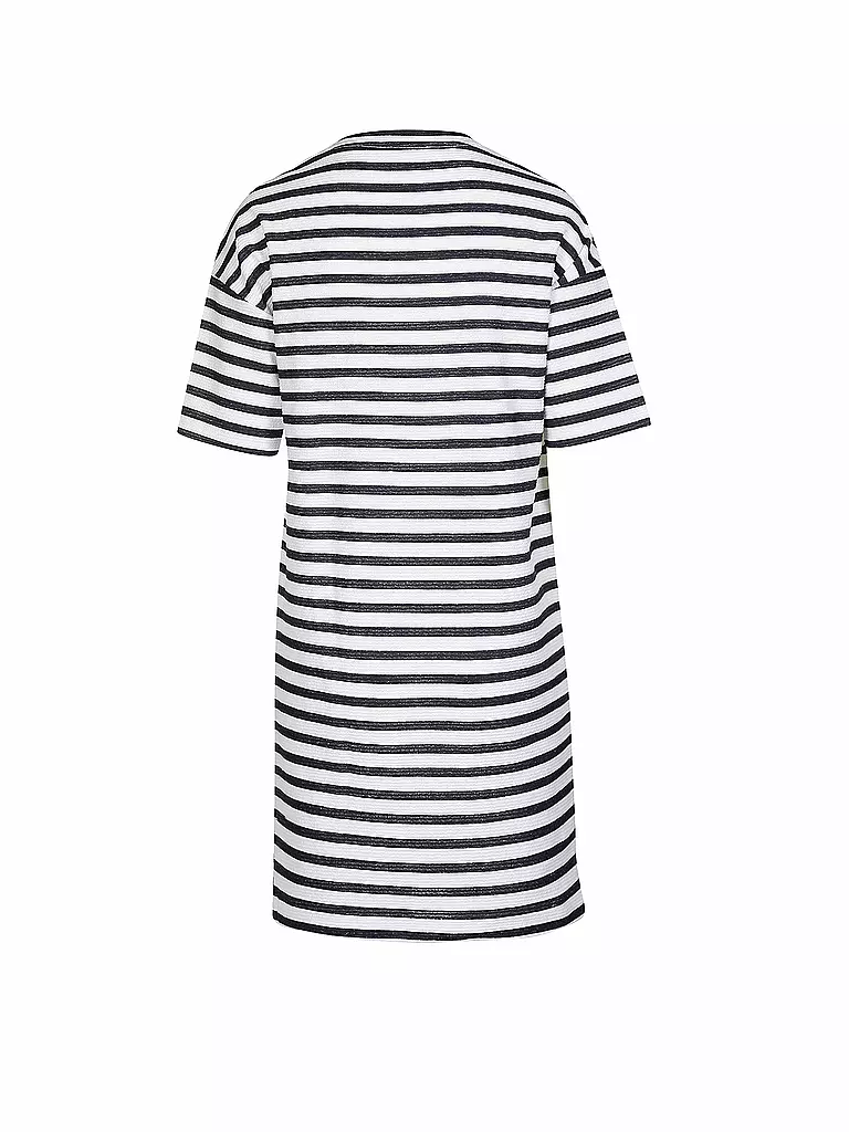 BOSS ORANGE | Kleid "Destripe" | blau