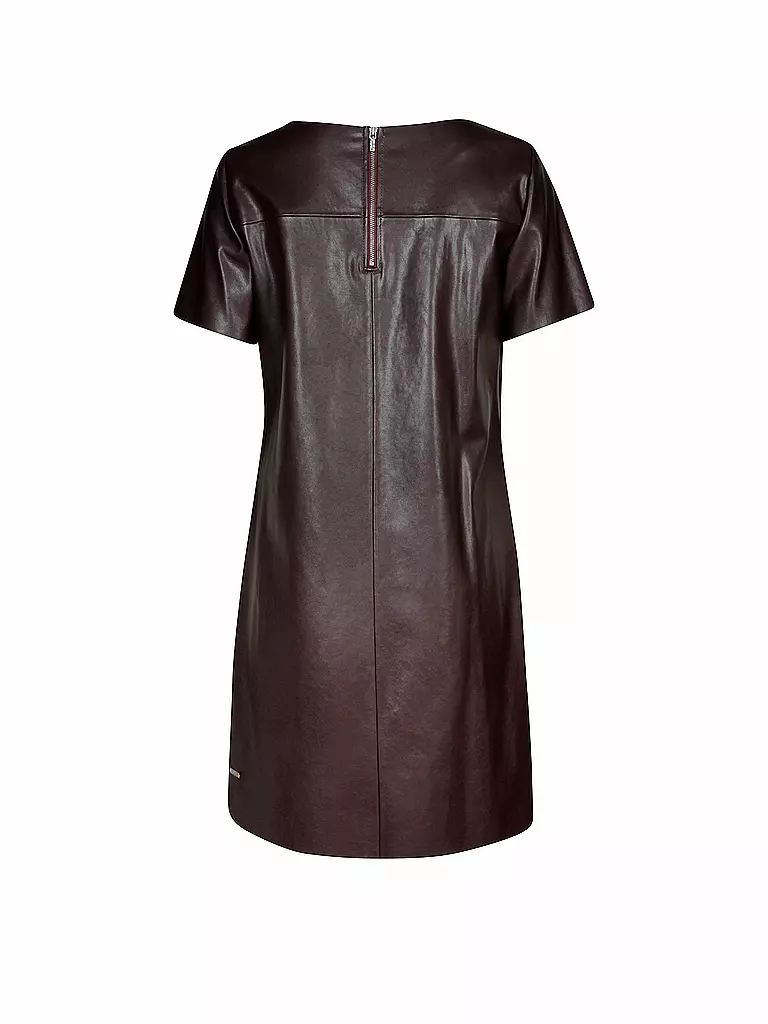 BOSS ORANGE | Kleid in Lederoptik "Apelilly" | 