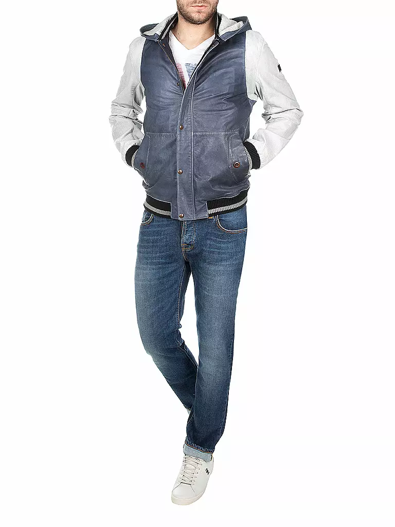 BOSS ORANGE | Lederjacke "Jaretto" | 