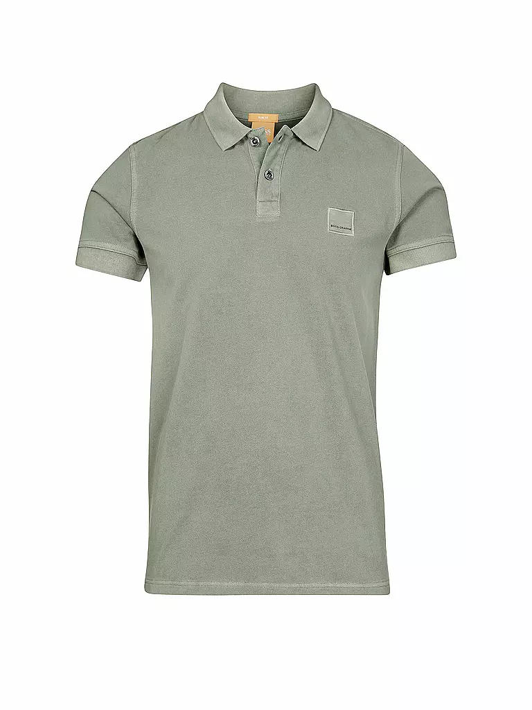 BOSS ORANGE | Poloshirt Slim-Fit "Pascha" | olive