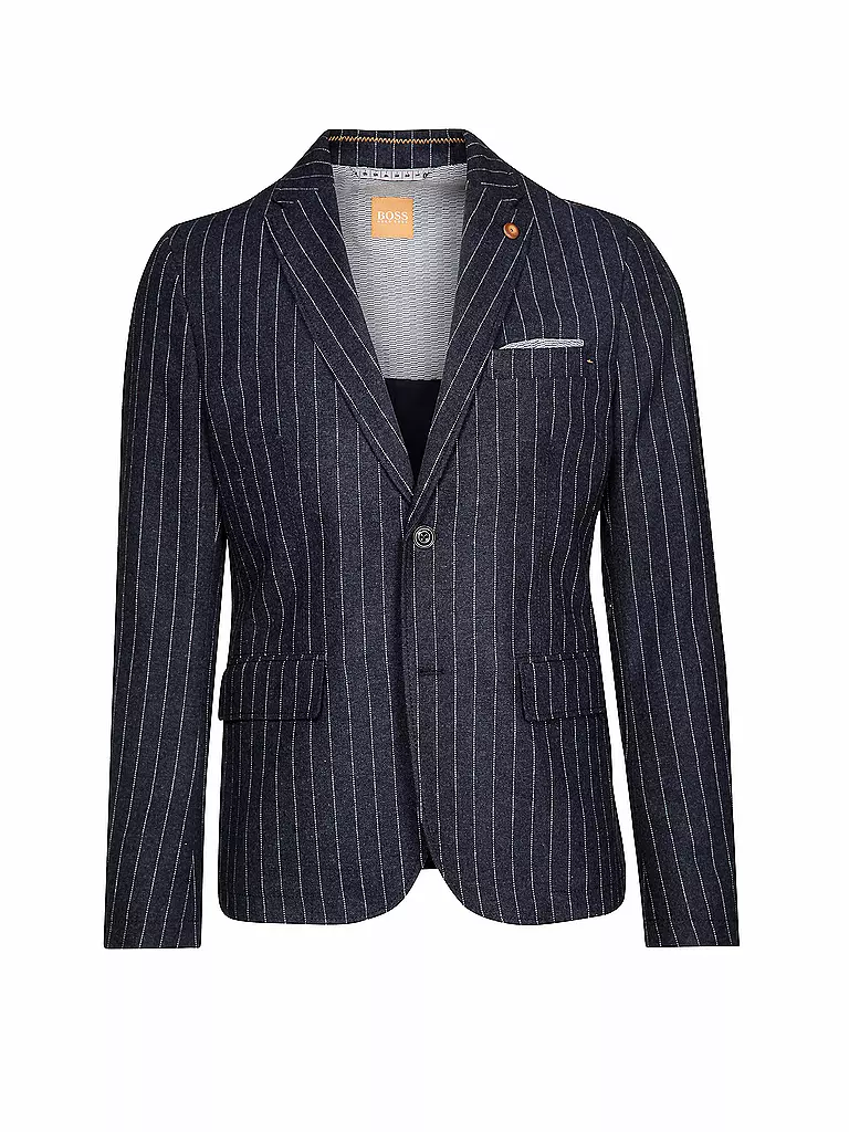 BOSS ORANGE | Sakko  Slim-Fit "Beneslim 7" | blau