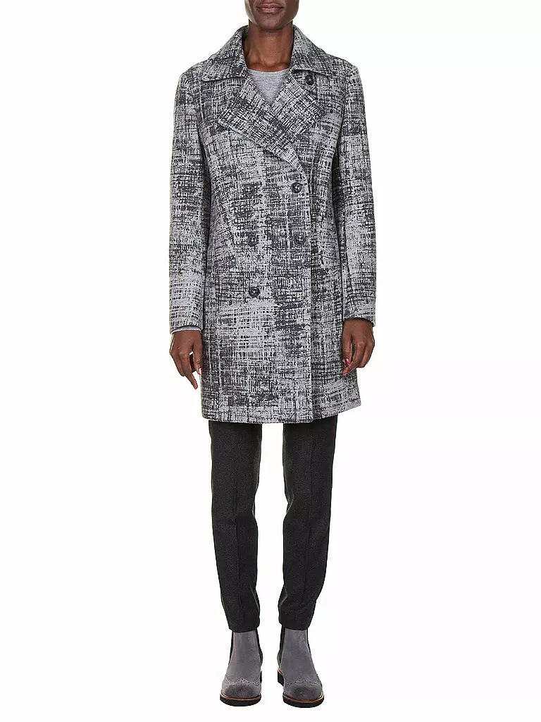 BOSS ORANGE | Wollmantel "Ofrieda" | grau