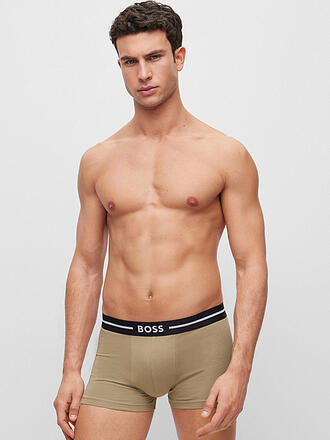 BOSS | Pants 3-er Pkg. schwarz olive gemustert