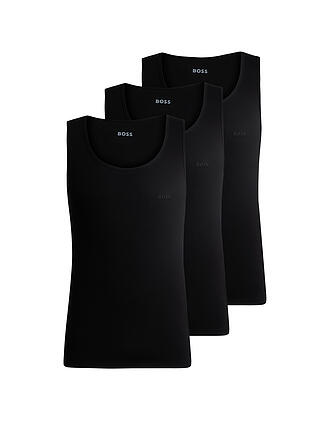 BOSS | Tanktop 3er Pkg. black