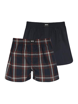 BOSS | Boxershorts 2er Pkg. open blue