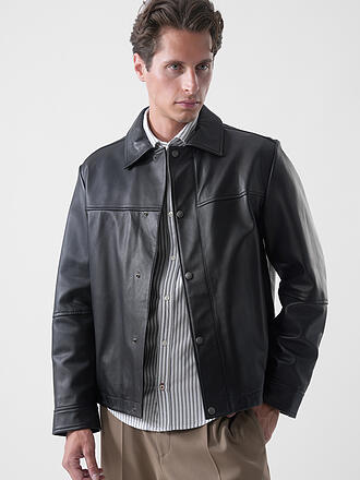 BOSS | Lederjacke JOBAN