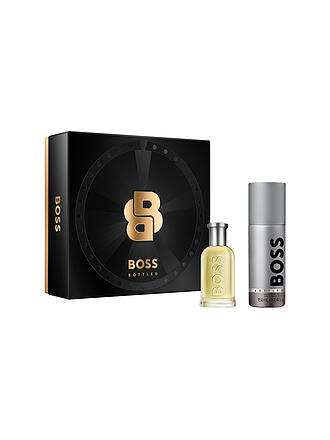 BOSS | Geschenkset - Bottled Eau de Toilette und Deodorant-Spray Set für Herren 150ml / 50ml