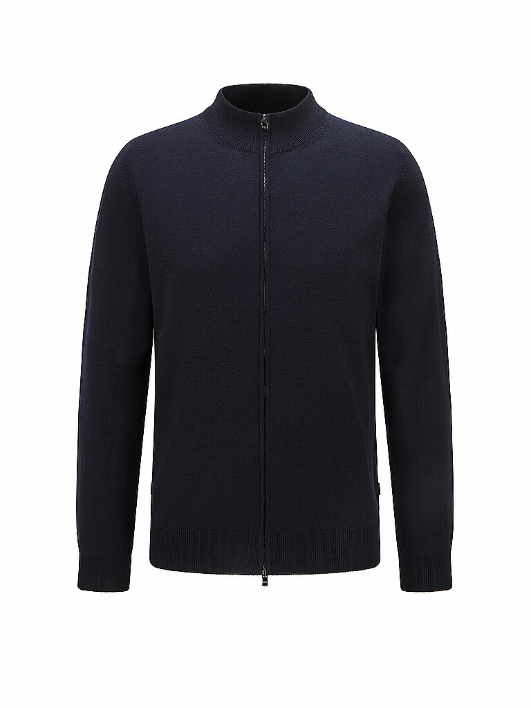 BOSS Strickjacke Balonso dunkelblau | L