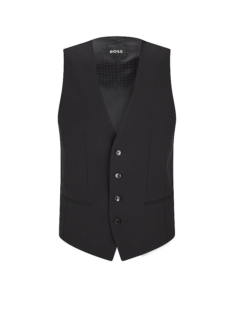 BOSS Anzugweste schwarz | 52