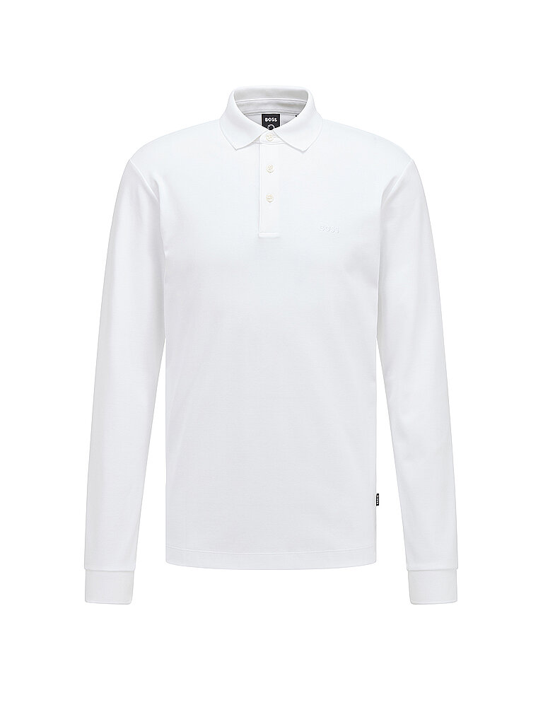 BOSS Poloshirt Regular Fit PADO 11 weiss | L