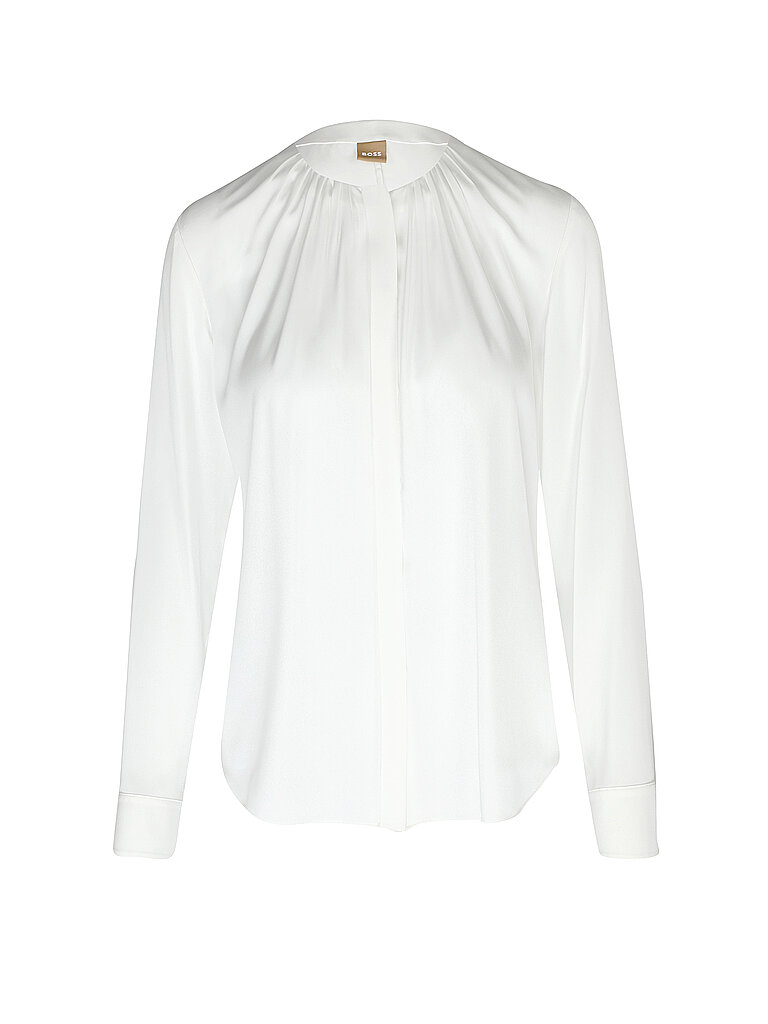 BOSS Seidenbluse BANORA weiss | 44