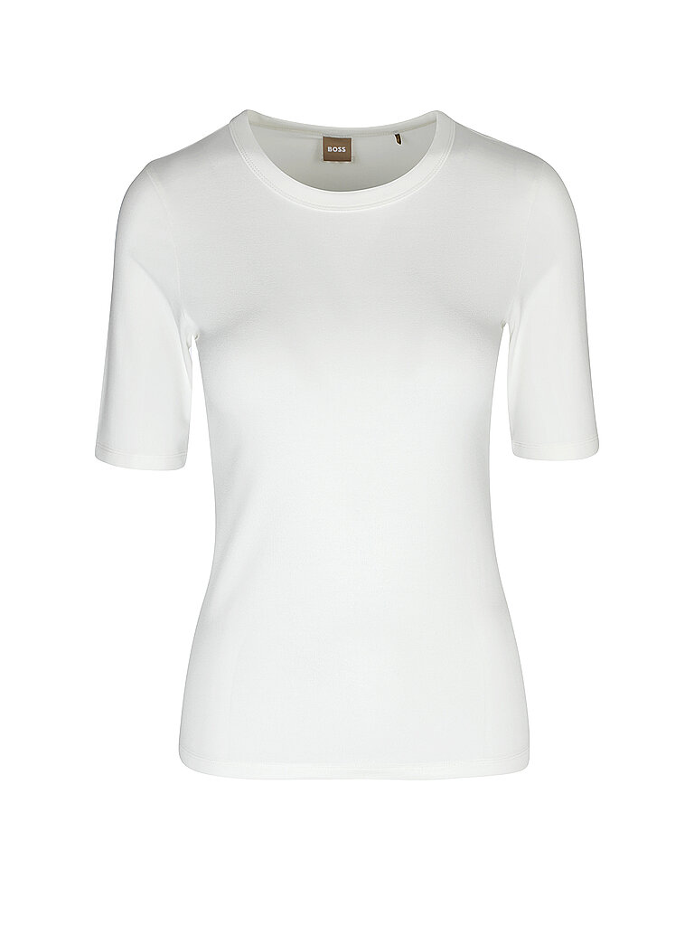 BOSS T-Shirt EFITA weiss | L