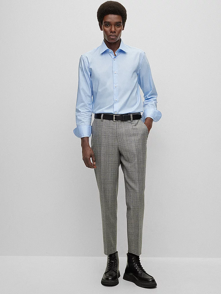BOSS Businesshemd Kentkragen, Slim Fit, bügelleicht