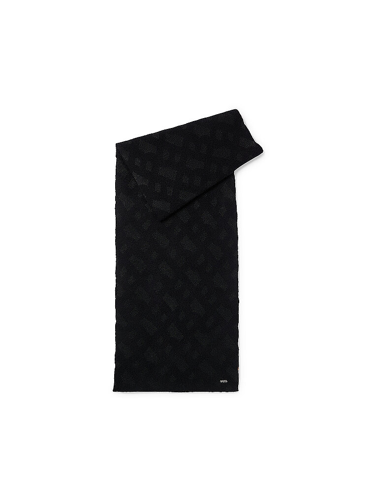 BOSS Schal schwarz