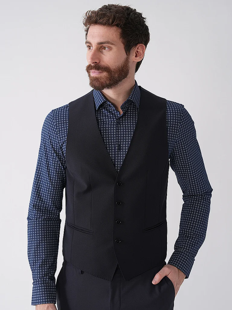 BOSS Anzugweste H-HUGE dunkelblau | 50