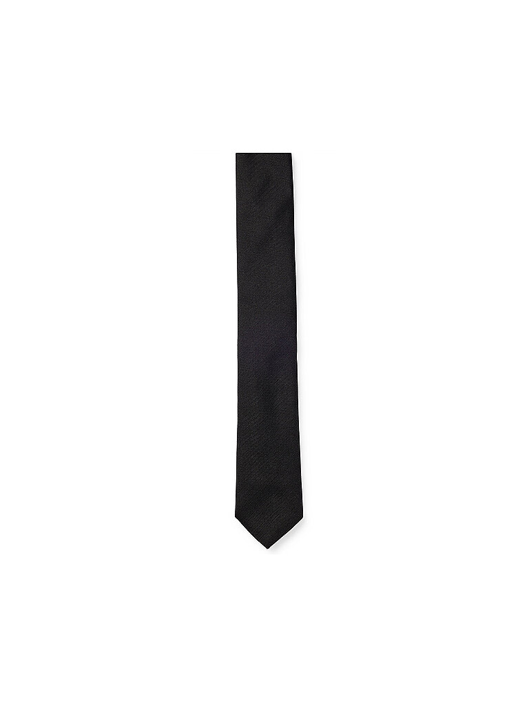 BOSS Krawatte schwarz