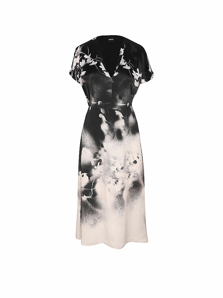 BOSS Midikleid DIESHANA dunkelblau | 40