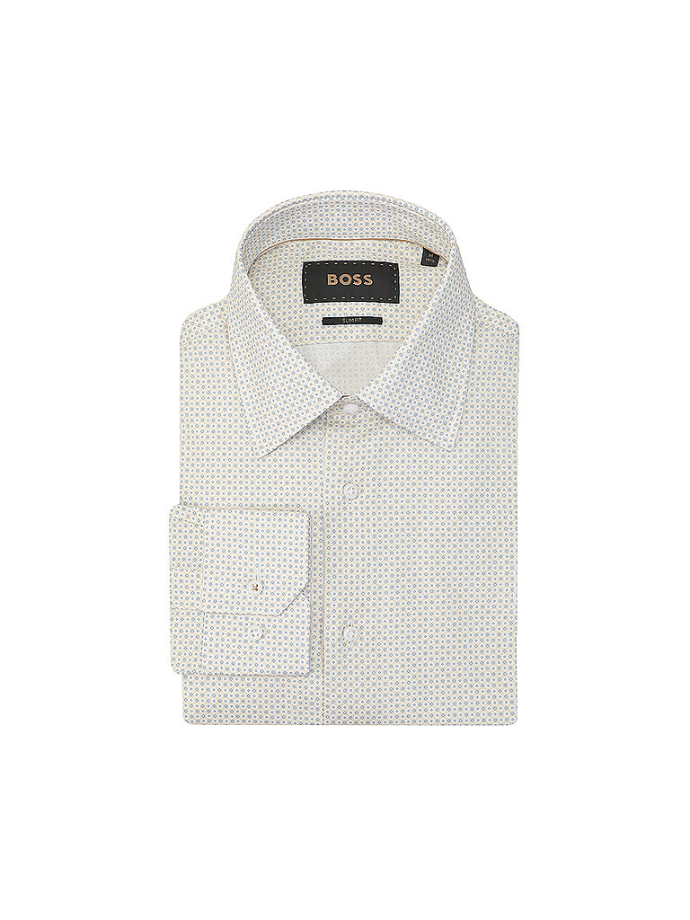 BOSS Hemd Slim Fit gelb | 41