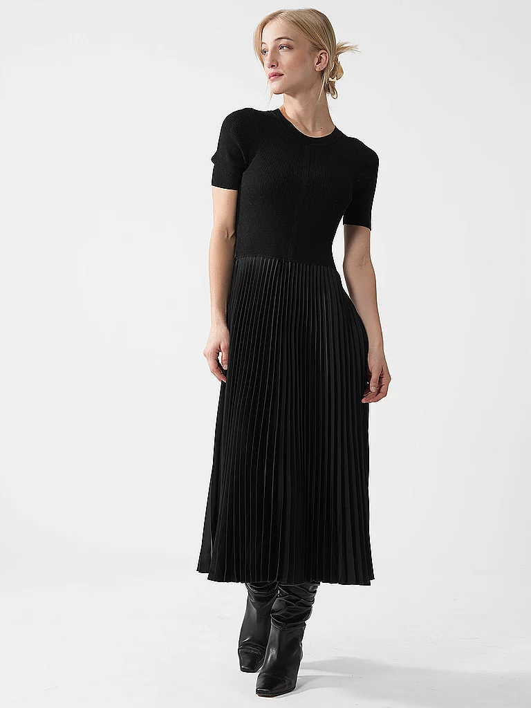 BOSS Robe midi noir | L