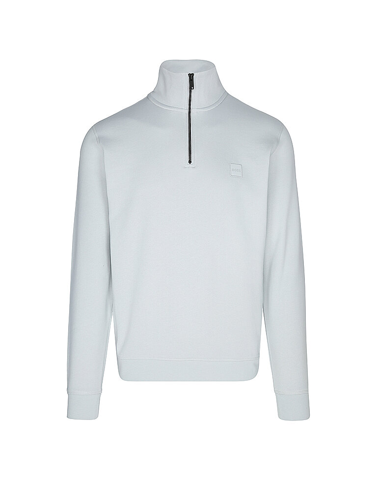 BOSS Troyer Sweater ZETRUST hellblau | S