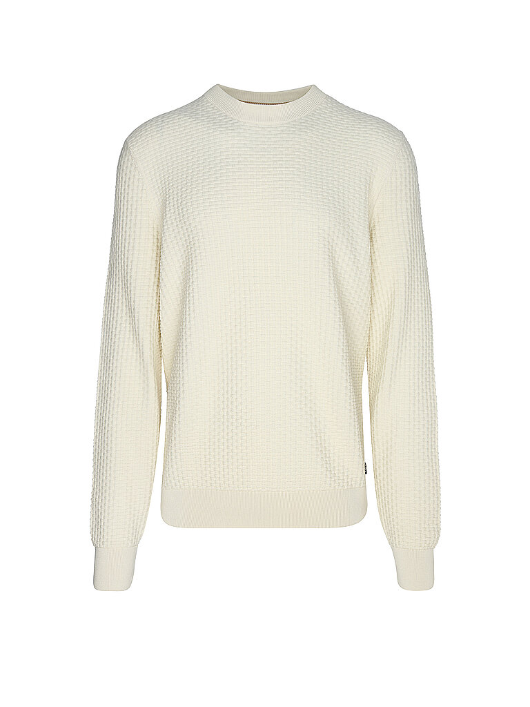 BOSS Pullover creme | L