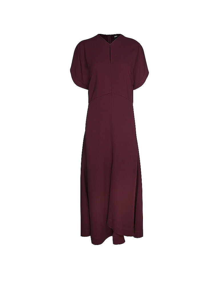 BOSS Midikleid dunkelrot | 36