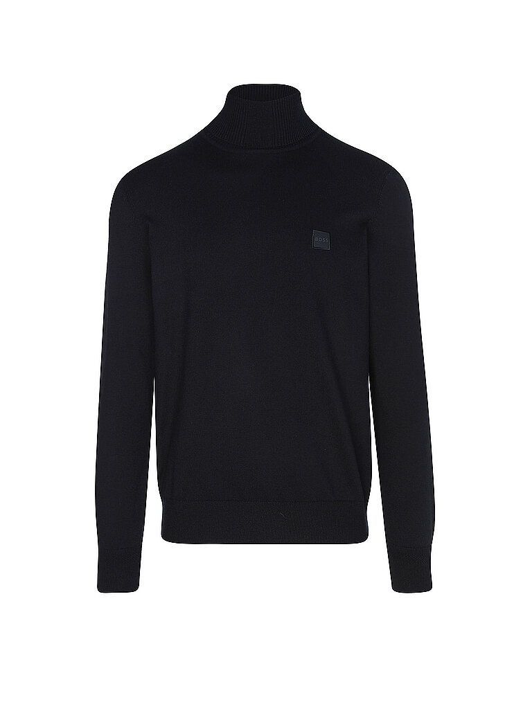 BOSS Rollkragenpullover AKIRO blau | L