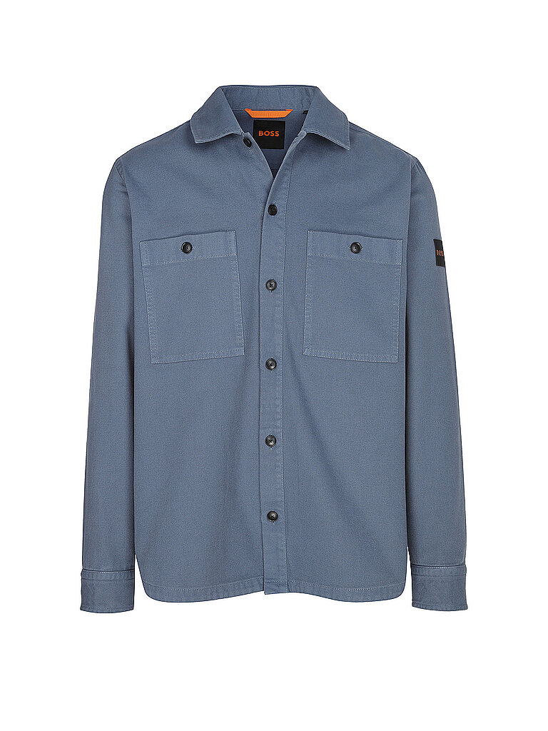 BOSS Overshirt blau | M