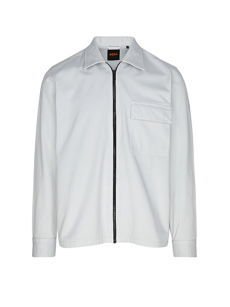 BOSS Overshirt LORUM_M hellgrau | L