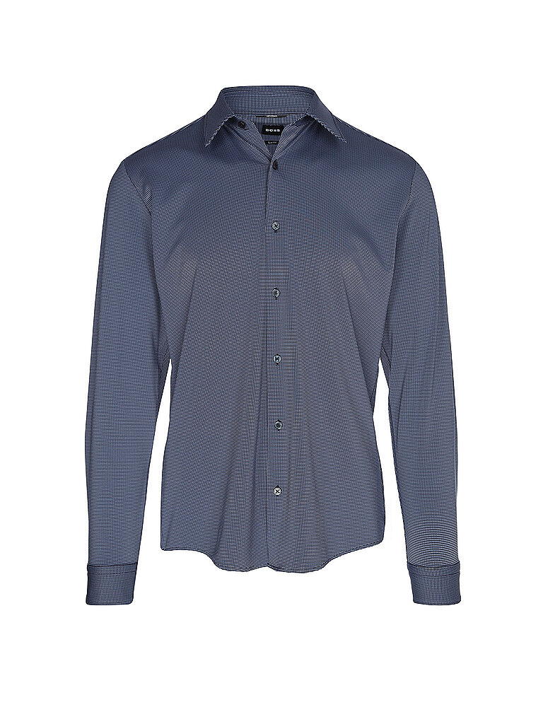 BOSS Hemd Slim Fit ROAN-K-F-261 dunkelblau | L