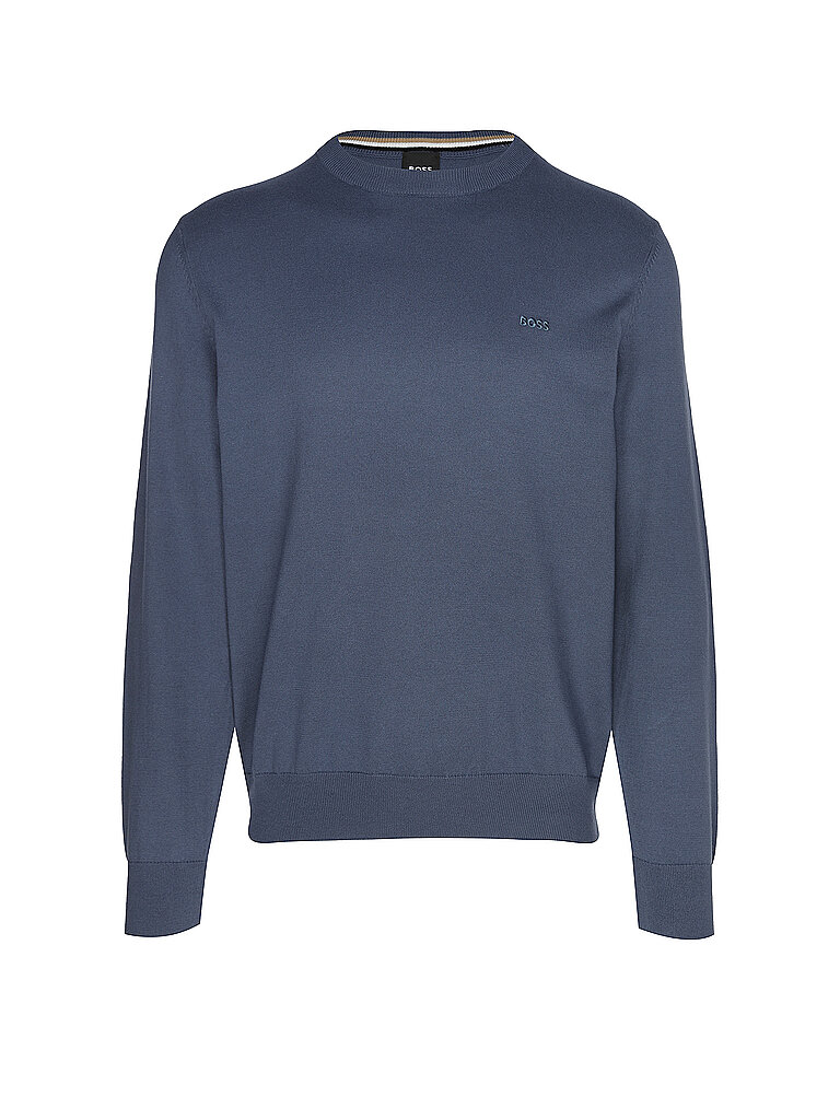 BOSS Pullover UPACAS-L blau | L