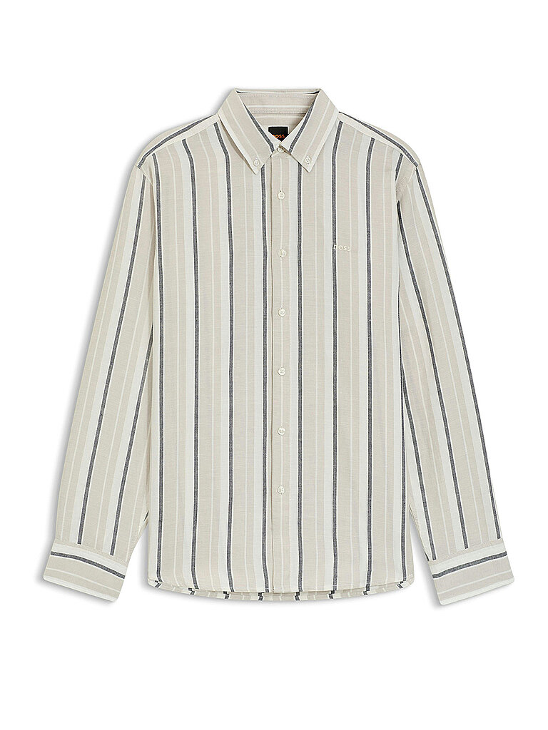 BOSS Hemd Regular Fit RICOPLUS_M beige | L
