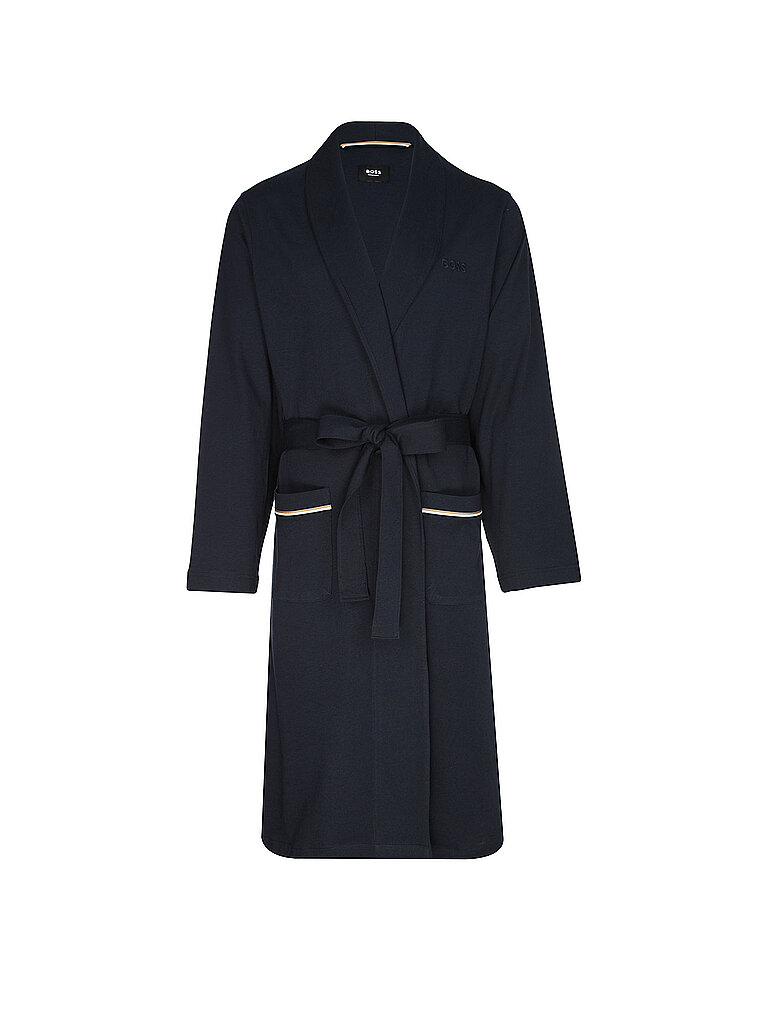 BOSS Morgenmantel ROBE BM dunkelblau | L