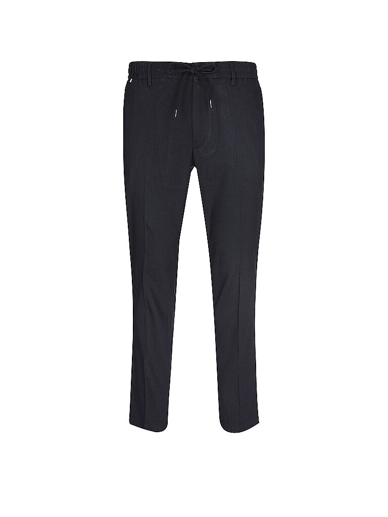 BOSS Leinenhose Modern Fit H-KANE1 dunkelblau | 32/L34
