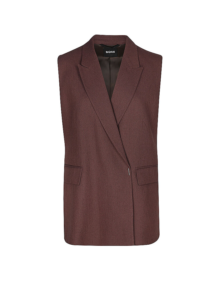 BOSS Gilet JANKANIA braun | 32