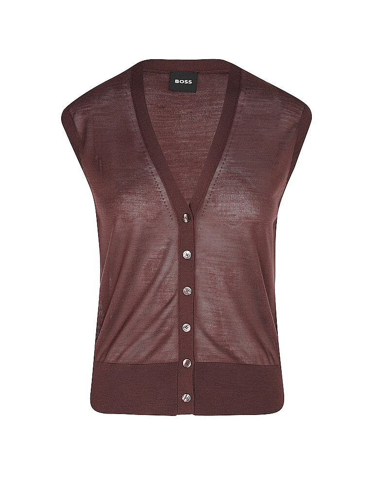 BOSS Cardigan FUMI braun | S