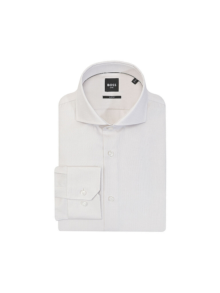 BOSS Hemd Slim Fit beige | 38